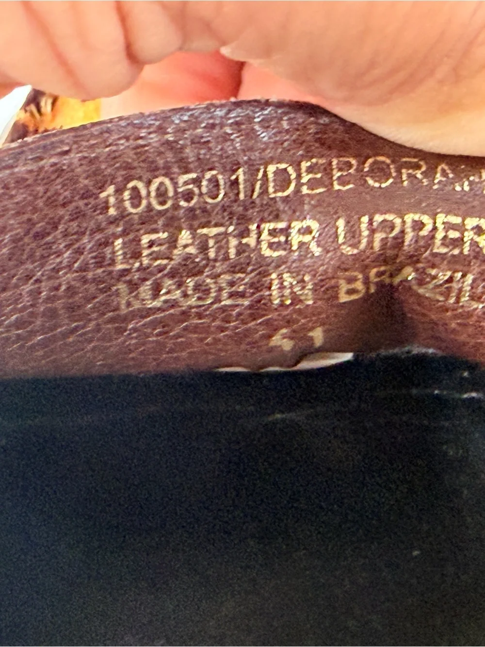 Vintage Studio C Womens Brown Leather Cheetah Calf Hair Slip-on Loafers Sz 41/10